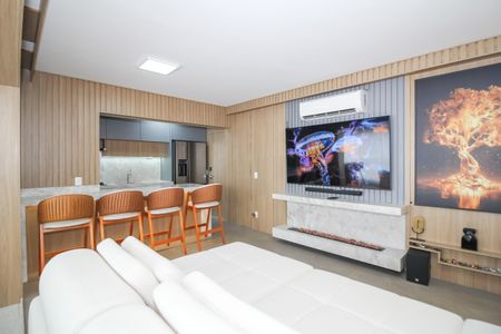 Sala de apartamento à venda com 3 quartos, 127m² em Vila Anastácio, São Paulo