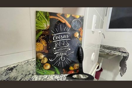 Cozinha de apartamento à venda com 2 quartos, 47m² em Medeiros, Jundiaí