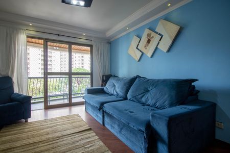Sala de apartamento à venda com 4 quartos, 120m² em Chácara Agrindus, Taboão da Serra