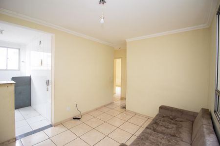 Sala de apartamento à venda com 3 quartos, 58m² em Fonte Grande, Contagem