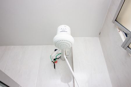 Banheiro da Suíte de apartamento à venda com 3 quartos, 58m² em Fonte Grande, Contagem