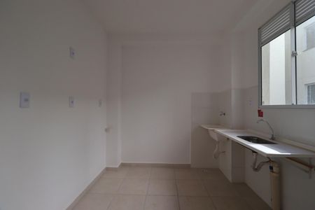 Cozinha de apartamento para alugar com 2 quartos, 42m² em Loteamento Parque dos Lagos, Ribeirão Preto