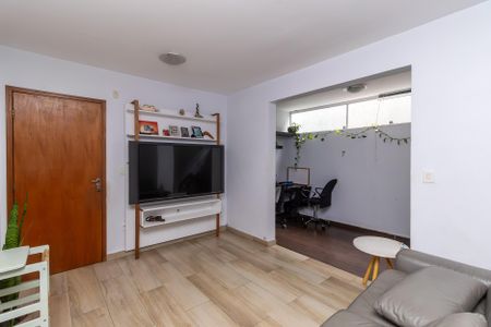 Sala de apartamento à venda com 2 quartos, 90m² em Jardim Atlântico, Belo Horizonte