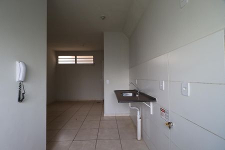 Cozinha de apartamento para alugar com 2 quartos, 43m² em Jardim Heitor Rigon, Ribeirão Preto