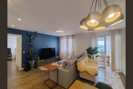 Sala de apartamento para alugar com 1 quarto, 70m² em Vila Lusitania, São Bernardo do Campo