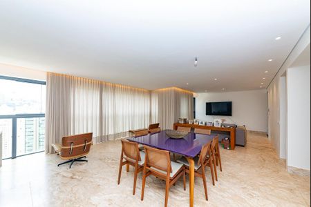 Sala de apartamento à venda com 4 quartos, 194m² em Vila da Serra, Nova Lima