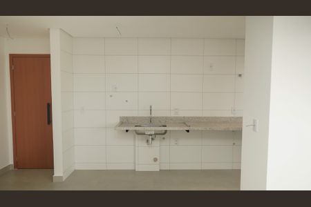 Cozinha e Área de Serviço de apartamento para alugar com 1 quarto, 49m² em Parque Amazonia, Goiânia