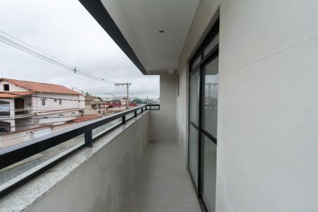 Varanda da Sala de apartamento para alugar com 3 quartos, 98m² em Inconfidentes, Contagem