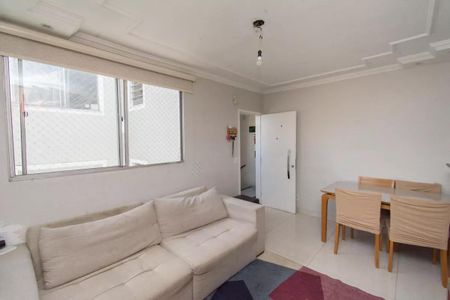 Sala de apartamento à venda com 3 quartos, 60m² em Kennedy, Contagem