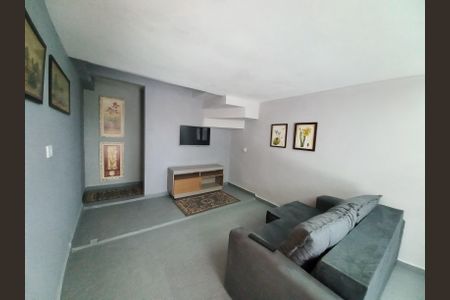 Sala de apartamento para alugar com 1 quarto, 65m² em Morro dos Barbosas, São Vicente