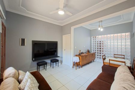 Sala de casa de condomínio para alugar com 3 quartos, 123m² em Jardim Imperador, Praia Grande