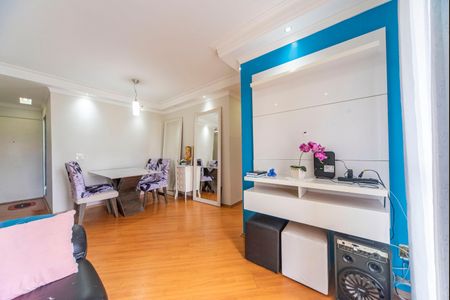 Sala de apartamento à venda com 3 quartos, 62m² em Jardim Cambui, Santo André
