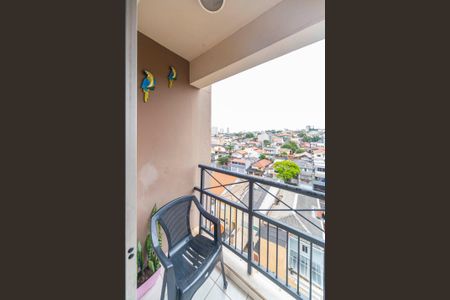 Varanda da Sala de apartamento à venda com 3 quartos, 62m² em Jardim Cambui, Santo André