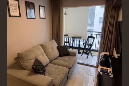 Sala 1 de apartamento à venda com 2 quartos, 56m² em Jardim Norma, São Paulo