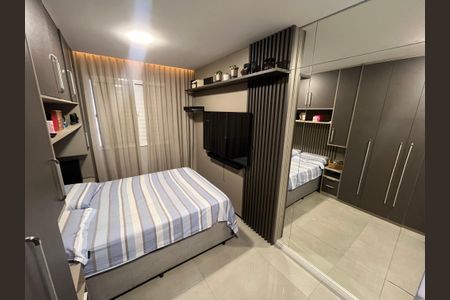 Suite de apartamento à venda com 2 quartos, 56m² em Jardim Norma, São Paulo