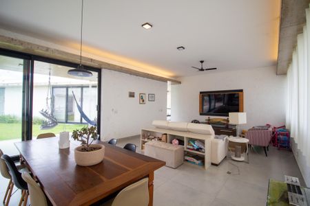 Sala de casa de condomínio para alugar com 4 quartos, 369m² em Parque São Bento, Sorocaba