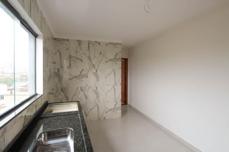 Sala/Cozinha de apartamento para alugar com 1 quarto, 30m² em Chácara Belenzinho, São Paulo