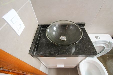 Banheiro de apartamento para alugar com 1 quarto, 30m² em Chácara Belenzinho, São Paulo