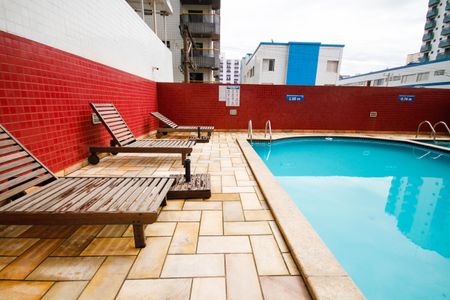 Área comum - Piscina de apartamento para alugar com 2 quartos, 84m² em Cidade Ocian, Praia Grande