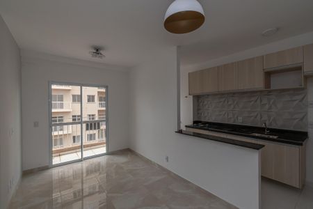 Sala de Estar/Jantar de apartamento para alugar com 2 quartos, 49m² em Jardim Nossa Senhora de Fatima, Hortolândia