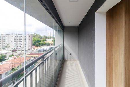 Sala - Varanda de apartamento para alugar com 1 quarto, 33m² em Jardim das Acacias, São Paulo