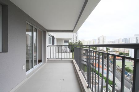 Varanda da Sala de apartamento para alugar com 3 quartos, 87m² em Jardim Caboré, São Paulo