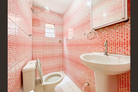 Banheiro da Suíte de casa para alugar com 1 quarto, 37m² em Santa Maria, Osasco