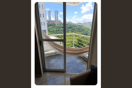 Varanda da Sala de apartamento para alugar com 2 quartos, 75m² em Vale do Sereno, Nova Lima