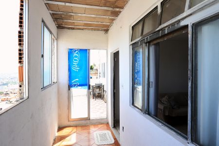 Varanda da Sala de casa para alugar com 3 quartos, 110m² em São Lucas, Belo Horizonte