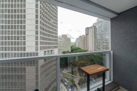 Sacada de apartamento à venda com 1 quarto, 20m² em Centro Histórico de São Paulo, São Paulo
