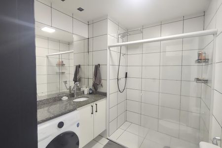 Banheiro de kitnet/studio à venda com 1 quarto, 36m² em Santa Paula, São Caetano do Sul