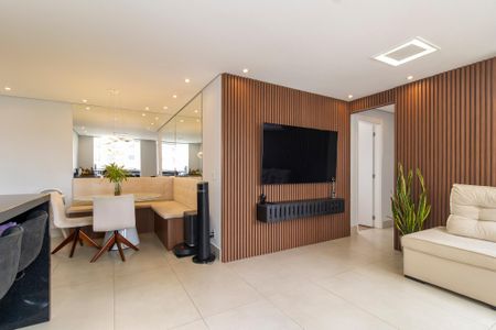 Sala de apartamento à venda com 2 quartos, 68m² em Bonfim, Campinas