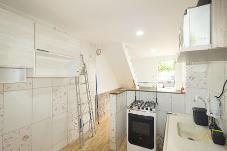 Sala/Cozinha de casa para alugar com 1 quarto, 80m² em Campo Grande, Rio de Janeiro