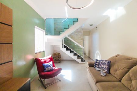 Sala de casa à venda com 3 quartos, 125m² em Jardim Itapemirim, São Paulo