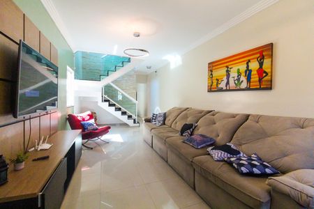 Sala de casa à venda com 3 quartos, 125m² em Jardim Itapemirim, São Paulo