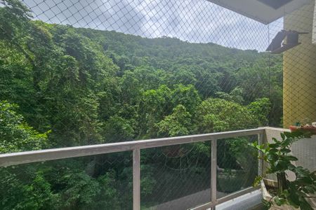 Varanda Sala de apartamento para alugar com 3 quartos, 179m² em Barra Funda, Guarujá