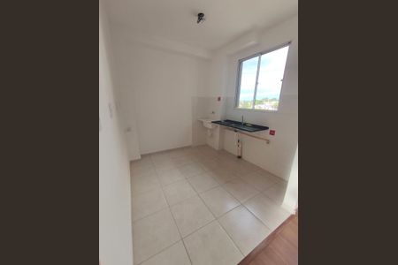 Cozinha de apartamento para alugar com 2 quartos, 42m² em Parque Residencial Candido Portinari, Ribeirão Preto