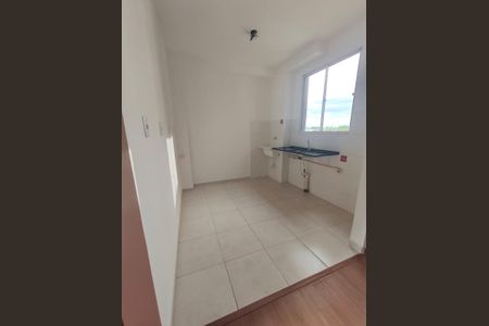 Cozinha de apartamento para alugar com 2 quartos, 42m² em Parque Residencial Candido Portinari, Ribeirão Preto
