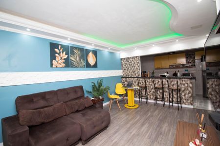 Sala de apartamento à venda com 2 quartos, 82m² em Jardim Santa Mena, Guarulhos