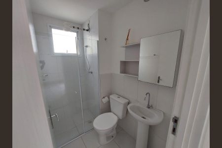 Banheiro Social de apartamento para alugar com 2 quartos, 55m² em Chácara Granja Velha, Cotia
