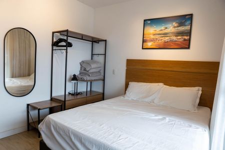 Quarto de outro angulo de kitnet/studio para alugar com 1 quarto, 23m² em Butantã, São Paulo