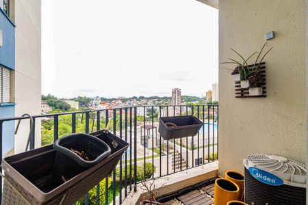 Varanda de apartamento à venda com 2 quartos, 55m² em Vila Indiana, São Paulo