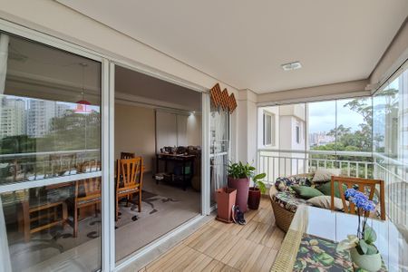 Varanda da Sala de apartamento para alugar com 2 quartos, 107m² em Vila Lusitania, São Bernardo do Campo