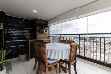 Varanda da Sala de apartamento à venda com 2 quartos, 68m² em Sacomã, São Paulo