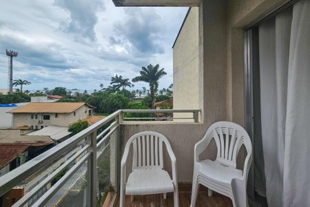 varanda de apartamento para alugar com 2 quartos, 74m² em Jardim Sao Miguel, Guarujá