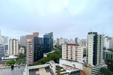 Vista da Sala de apartamento para alugar com 1 quarto, 50m² em Funcionários, Belo Horizonte