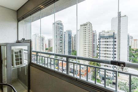 Varanda de kitnet/studio para alugar com 1 quarto, 26m² em Planalto Paulista, São Paulo