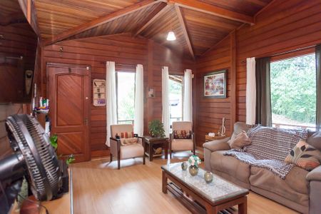 sala de casa de condomínio à venda com 3 quartos, 265m² em Vereda das Gerais, Nova Lima