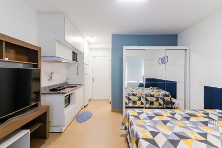 Studio - Quarto e Cozinha de kitnet/studio para alugar com 1 quarto, 25m² em Butantã, São Paulo