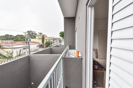 Varanda da suíte de casa para alugar com 1 quarto, 65m² em Ipiranga, São Paulo